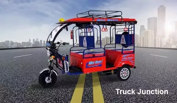 Mini Metro M1 MS Battery Operated E Rickshaw 6-Seater/Electric