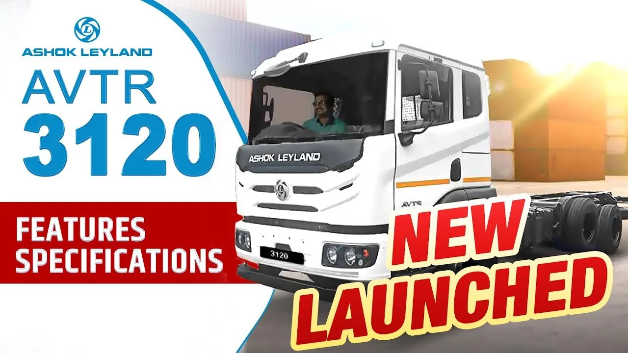 Watch Ashok Leyland Avtr 3120 Truck New Launch Truck Features Specifications 2022 Video