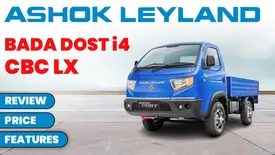 Ashok Leyland Bada Dost i4 CBC LX Review : Price & Features | Anniversary Edition | Truck Junction