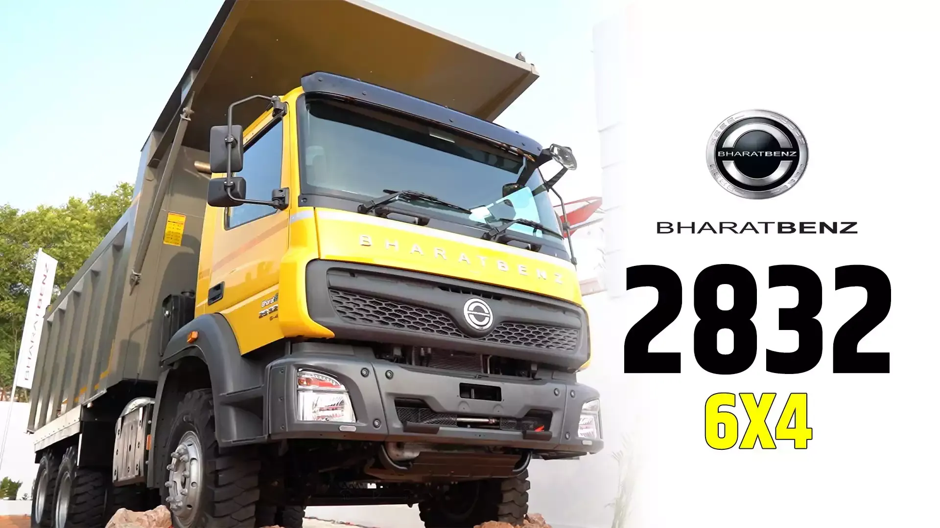 Bharat Benz 2832 6x4 Tipper | BharatBenz New Launched Tipper | Bauma Conexpo 2023
