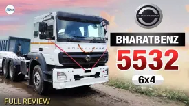 एक नजर में ख़ास फीचर्स और टेक्नोलॉजी! BharatBenz 5532 Trailer | Review, Price & Features
