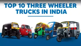 Top 10 Three Wheeler Trucks | Features, Price | 2021