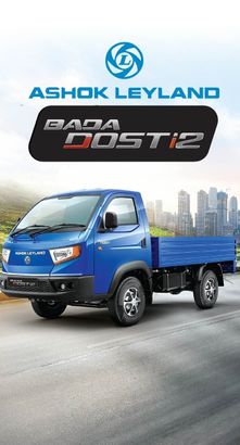 Ashok Leyland Bada Dost i2 Best Mileage Mini Truck