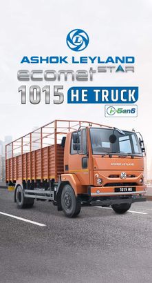 Ashok Leyland Ecomet 1015 HE Truck Price With Max Payload