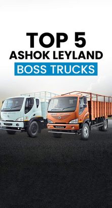 Best 5 Ashok Leyland Boss Trucks with Price & Features