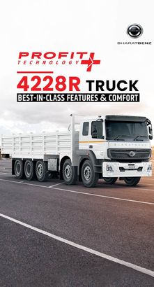 BharatBenz 4228R Truck : Price, Mileage & Performance