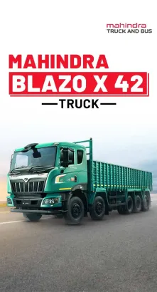 Mahindra Blazo X 42 Truck  : Sustainable Transportation Solutions