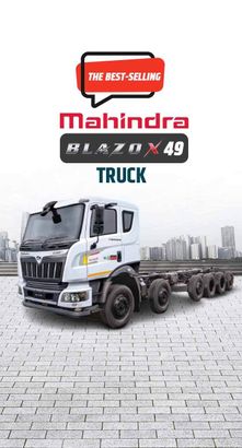 Mahindra Blazo X 49 Truck Price and Features