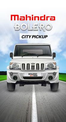 Mahindra Bolero City Best Mileage Pickup truck