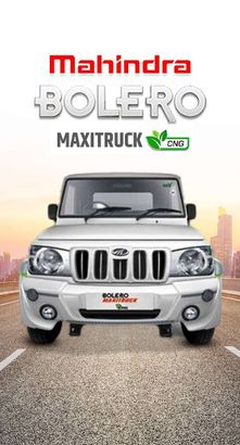Mahindra Bolero Maxitruck CNG Best Mileage pickup