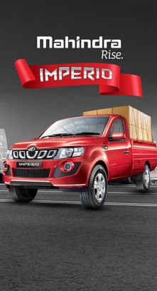 Mahindra Imperio pickup : More payload, More Earning