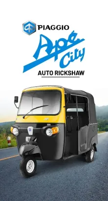 Piaggio Ape City - Best Auto Rickshaw for Public Transportation