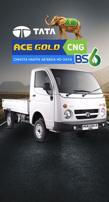 Tata Ace Gold CNG Best Mileage Mini truck in India