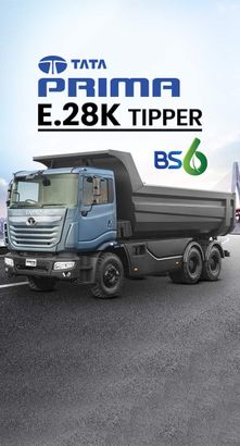 Tata Prima E.28k: Newly Launched Powerful Tipper in India