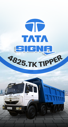 Tata Signa 4825.TK Tipper Best Option To Buy