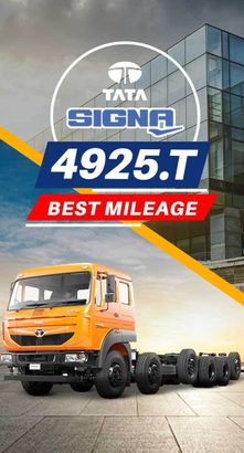 Tata Signa 4925.T Truck: Mileage and Features