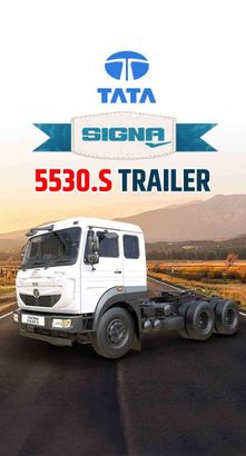 Tata Signa 5530.S Trailer Price and Featues