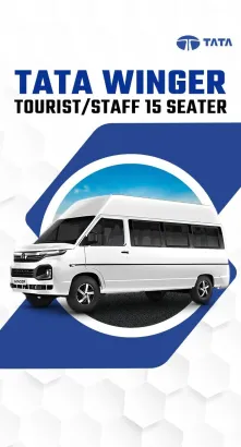 Tata Winger Tourist Staff  : A Reliable and Versatile 15 Seater Van