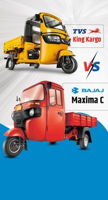 Comparison of TVS King Kargo &  Bajaj Maxima C 3 wheeler
