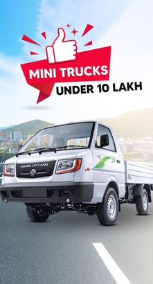 Popular Mini Truck 10 Lakh in India - Price & Features