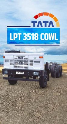 Tata LPT 3518 Cowl Best Mileage Truck in India